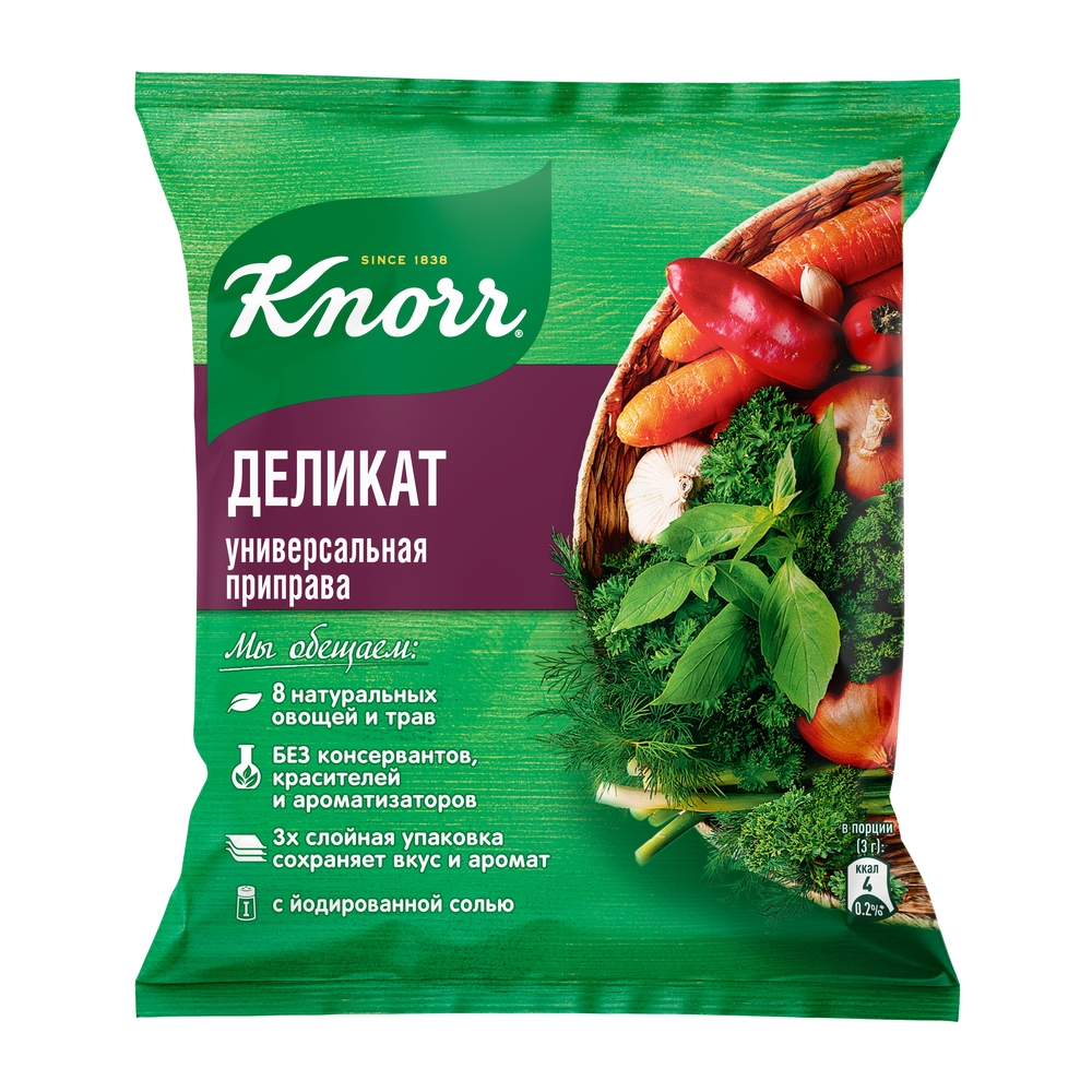 

Приправа Knorr Деликат Универсальная 200 г