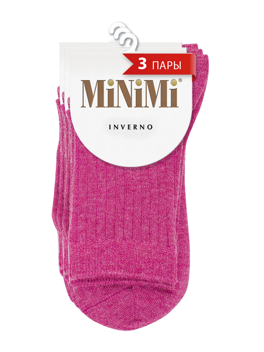 Комплект носков женских Minimi SNL-475310 розовых 35-38 Россия розовый, размер 35,  36,  37,  38