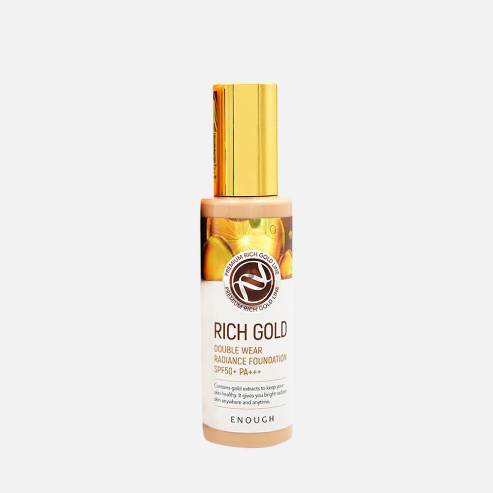 фото Тональный крем enough rich gold double wear radiance foundation #21