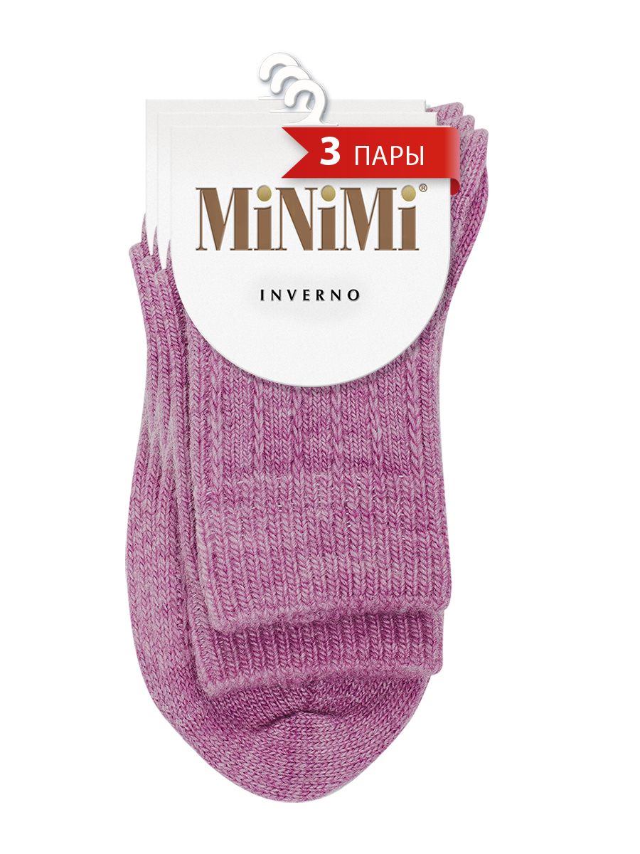 

Комплект носков женских Minimi SNL-475311 розовых, Розовый, SNL-475311