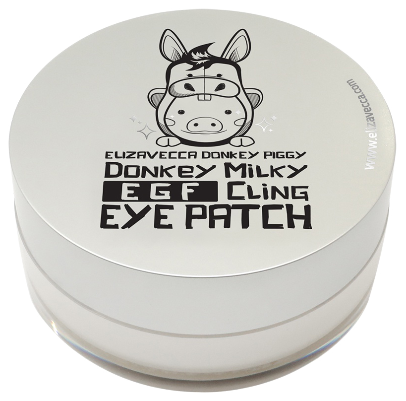 

Тканевые патчи для глаз ELIZAVECC Donkey Piggy Milky EGF 60 шт