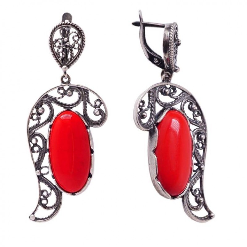 

Серьги женские Хорошие Вещи 1612 коралл, 1612