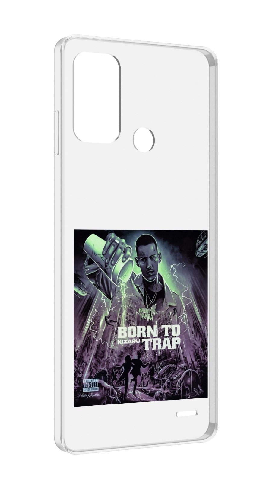 

Чехол MyPads Born to Trap Kizaru для ZTE Blade A52, Прозрачный, Tocco