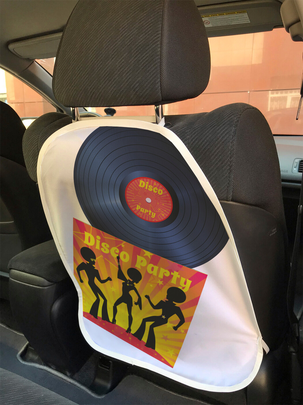 

Накидка на спинку сиденья JoyArty Ретро пластина, 45х62, Ретро пластина