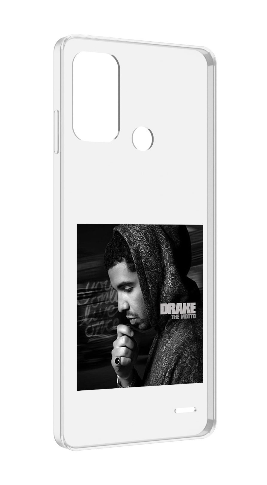 

Чехол MyPads Drake - The Motto для ZTE Blade A52, Прозрачный, Tocco