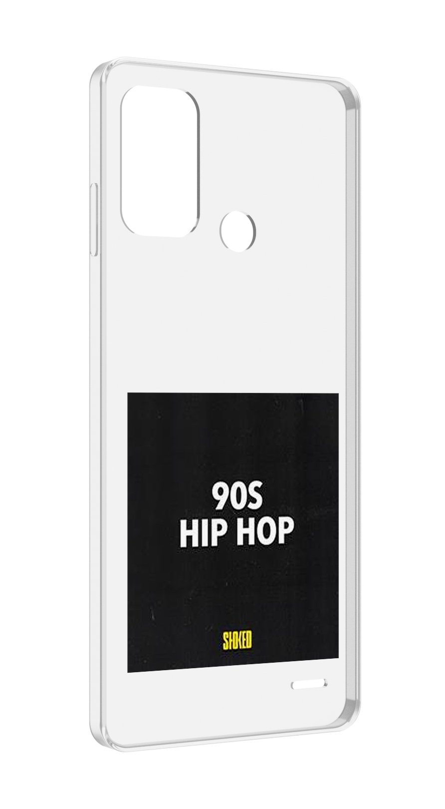 

Чехол MyPads Eazy-E 90S Hip Hop для ZTE Blade A52, Прозрачный, Tocco