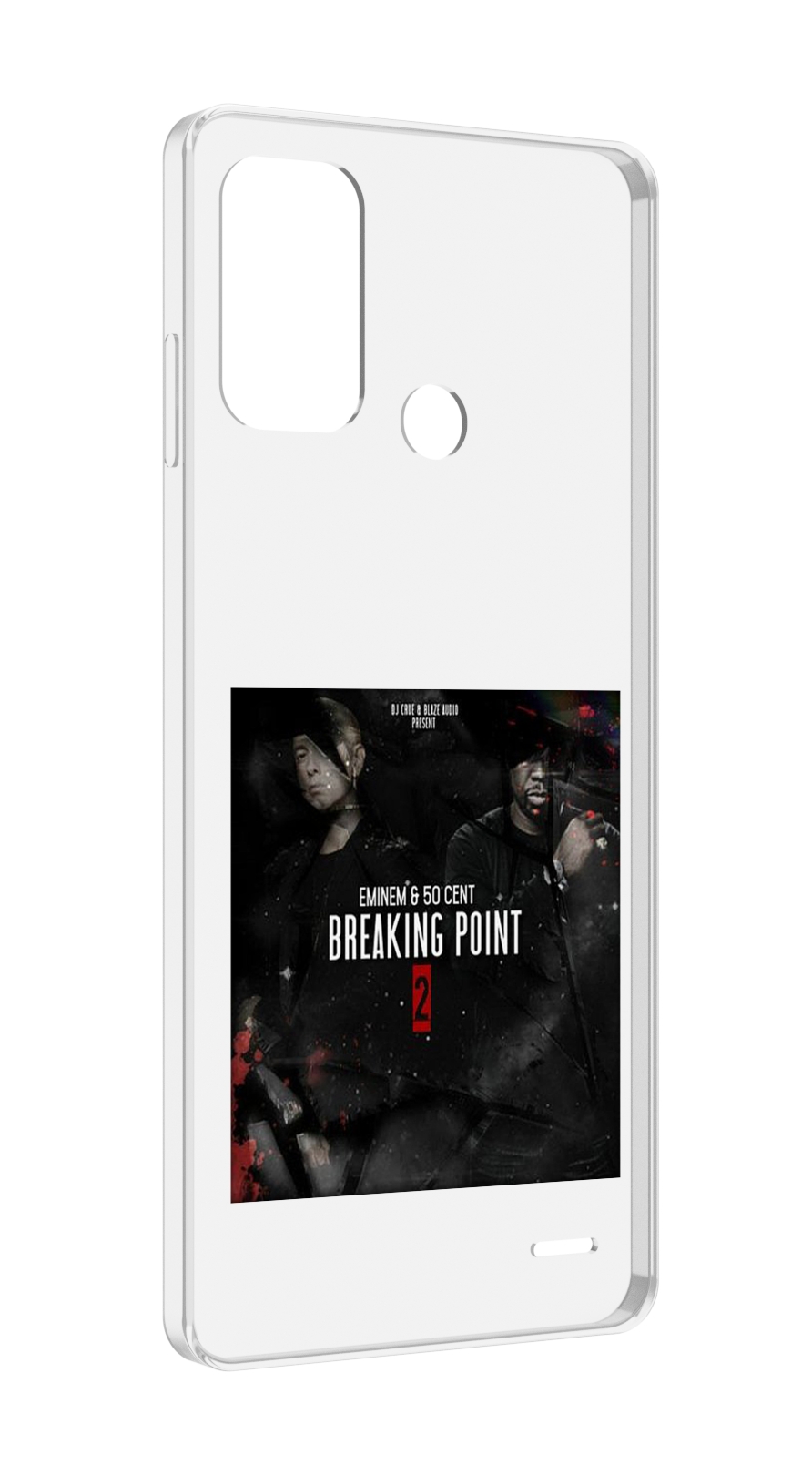 

Чехол MyPads Eminem & 50 Cent - Breaking Point 2 для ZTE Blade A52, Прозрачный, Tocco