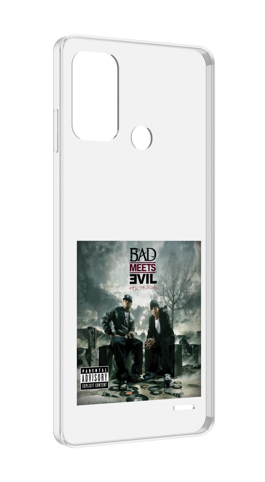 Чехол MyPads Eminem BAD MEETS EVIL – HELL THE SEQUEL для ZTE Blade A52