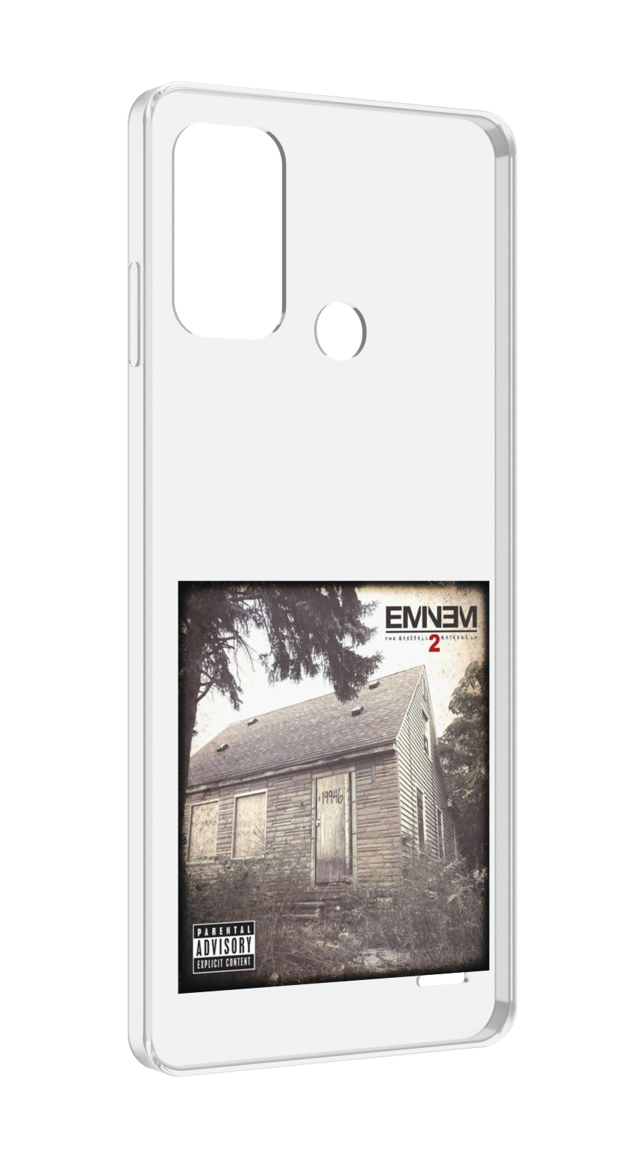 

Чехол MyPads Eminem THE MARSHALL MATHERS LP 2 для ZTE Blade A52, Прозрачный, Tocco