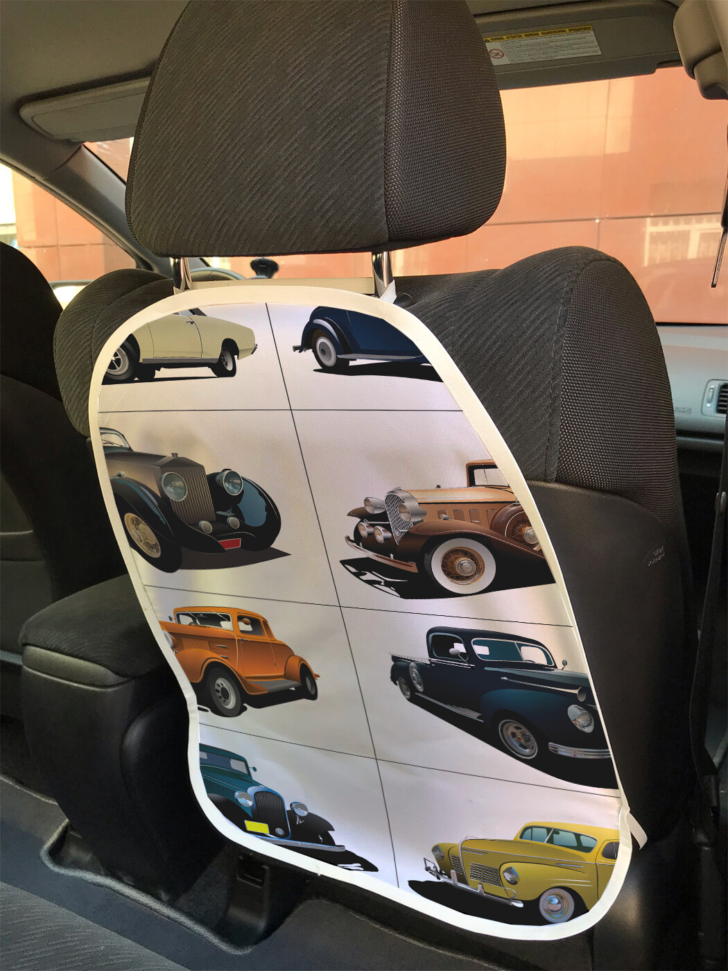 

Накидка на спинку сиденья JoyArty Ретро-автомобили, 45х62, Ретро-автомобили