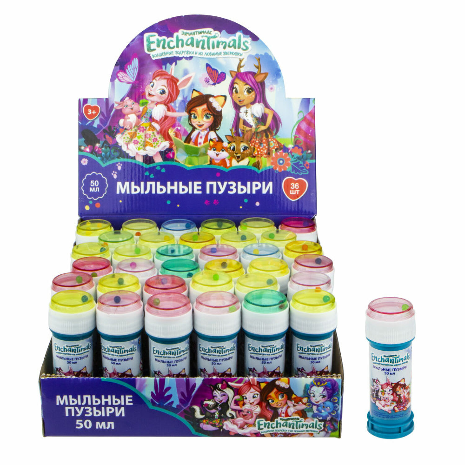 

Мыльные пузыри Enchantimals 50 мл Т17209