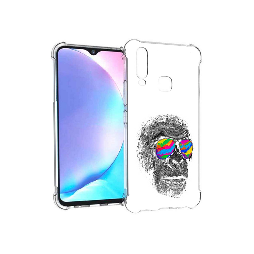 

Чехол MyPads Tocco для Vivo Y17 крутая обезьяна в очках (PT136369.382.422), Tocco