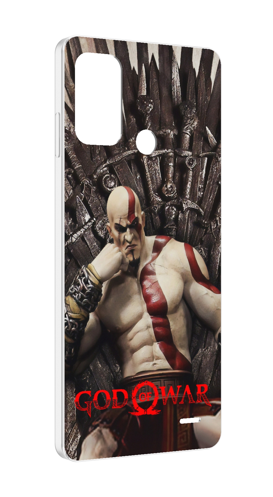 

Чехол MyPads God of War Кратос для ZTE Blade A52, Прозрачный, Tocco