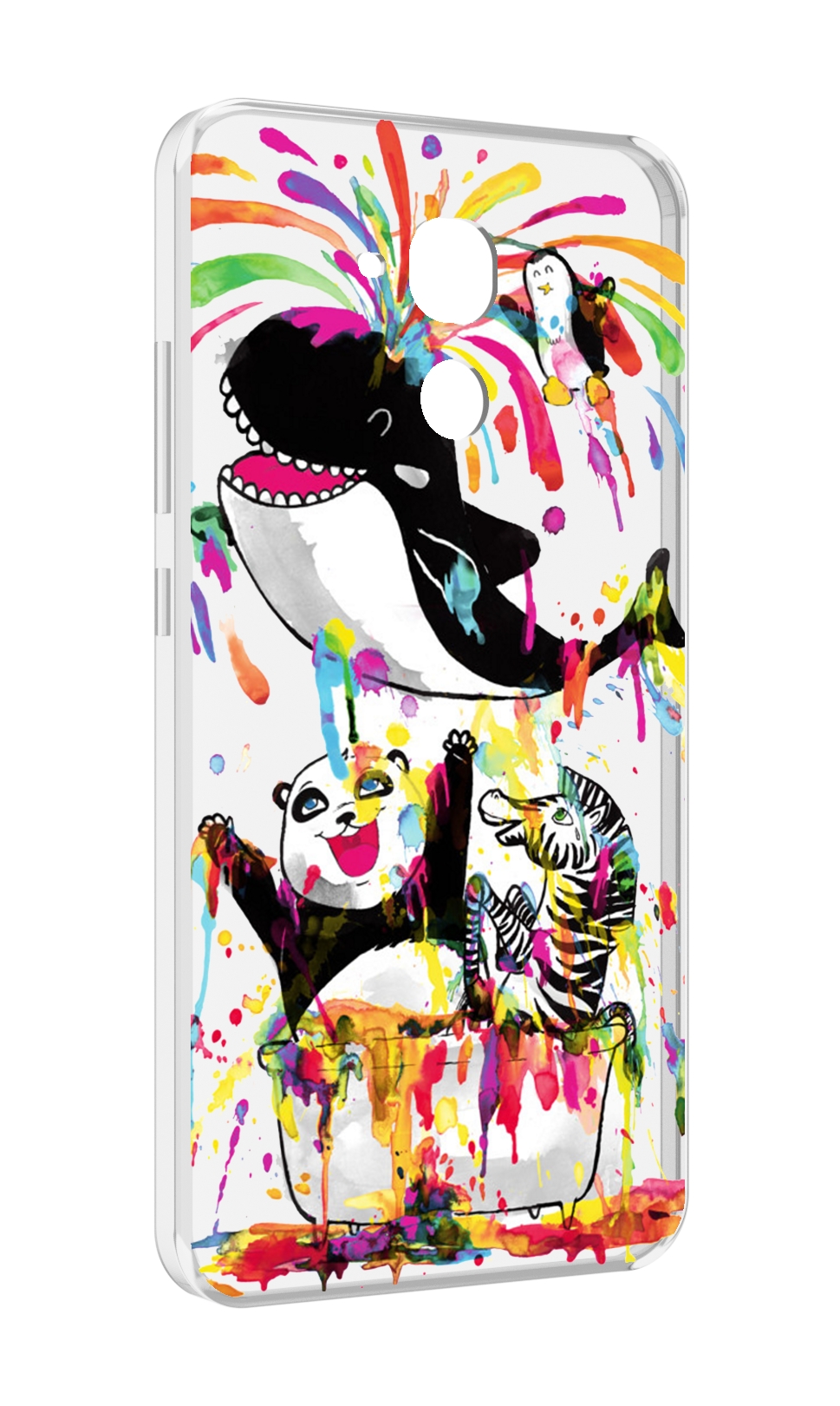 

Чехол MyPads Хиппи кит для Huawei Honor 5C/7 Lite/GT3 5.2, Прозрачный, Tocco