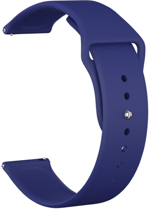 

Ремешок силиконовый GSMIN Sport Band 20 для Haylou LS02 (Темно-синий)