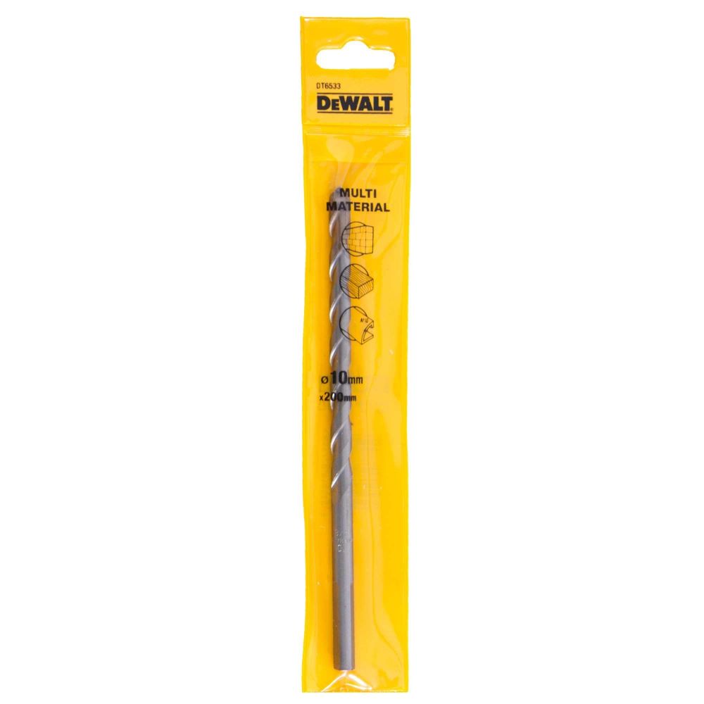 

Сверло универсальное DeWalt multimaterial 10х200х170мм DT6533