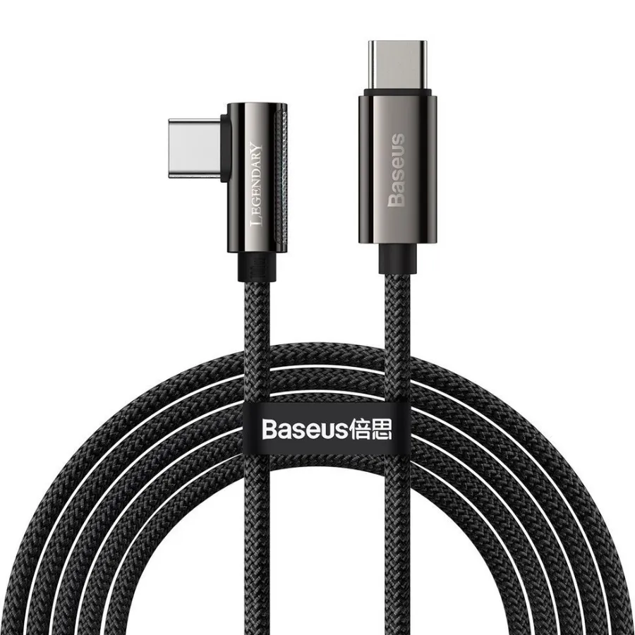 

Кабель Baseus Legend Series Type-C - Type-C 100W 2m Black (CATCS-A01)