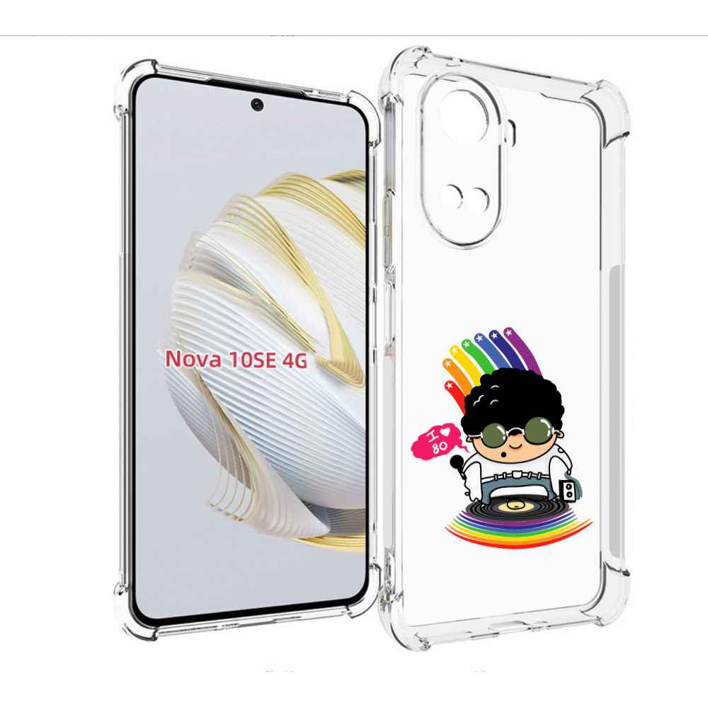 

Чехол MyPads Я люблю 80-е для Huawei Nova 10 SE, Прозрачный, Tocco