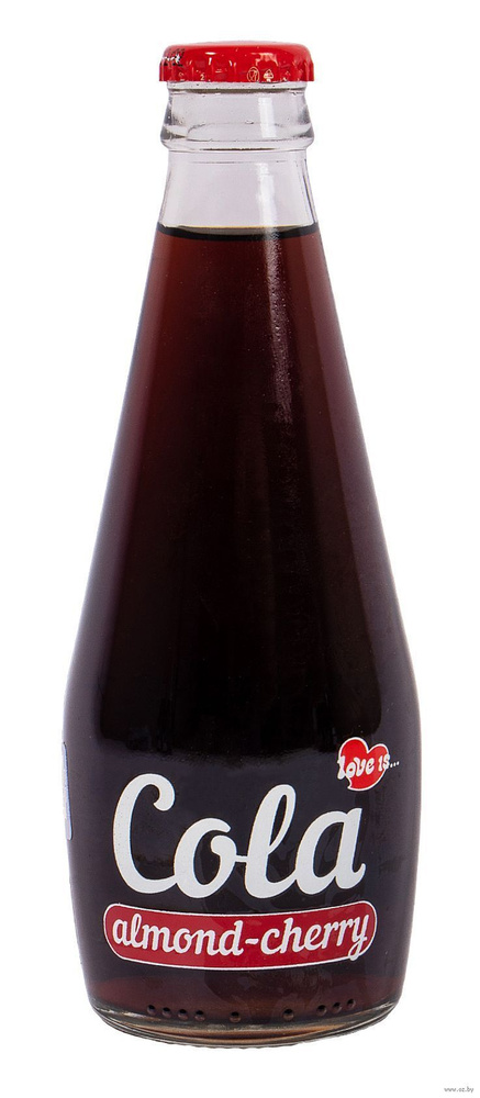 Газированный напиток Love is Cola Almond cherry 0,3 л