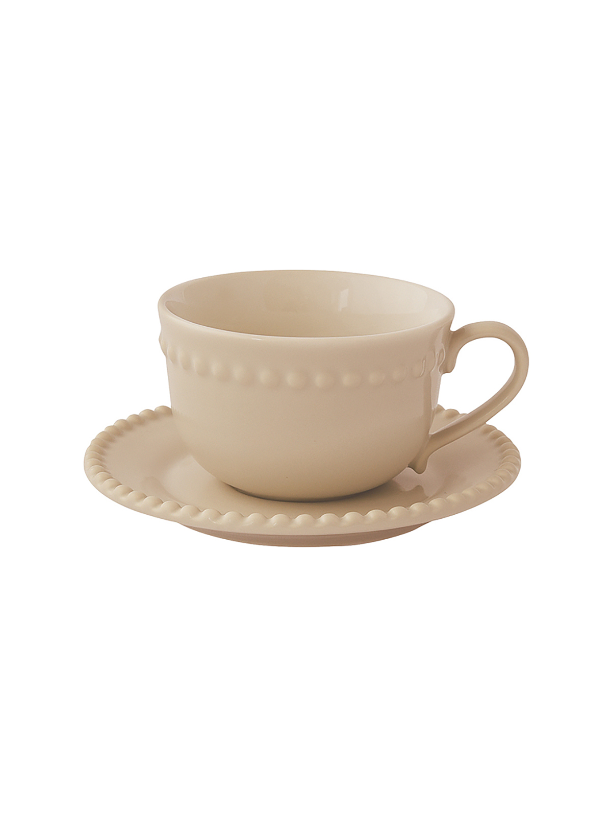 

Кофейная пара Tiffany бежевая фарфор Easy Life EL-R2705-TIBE, Бежевый