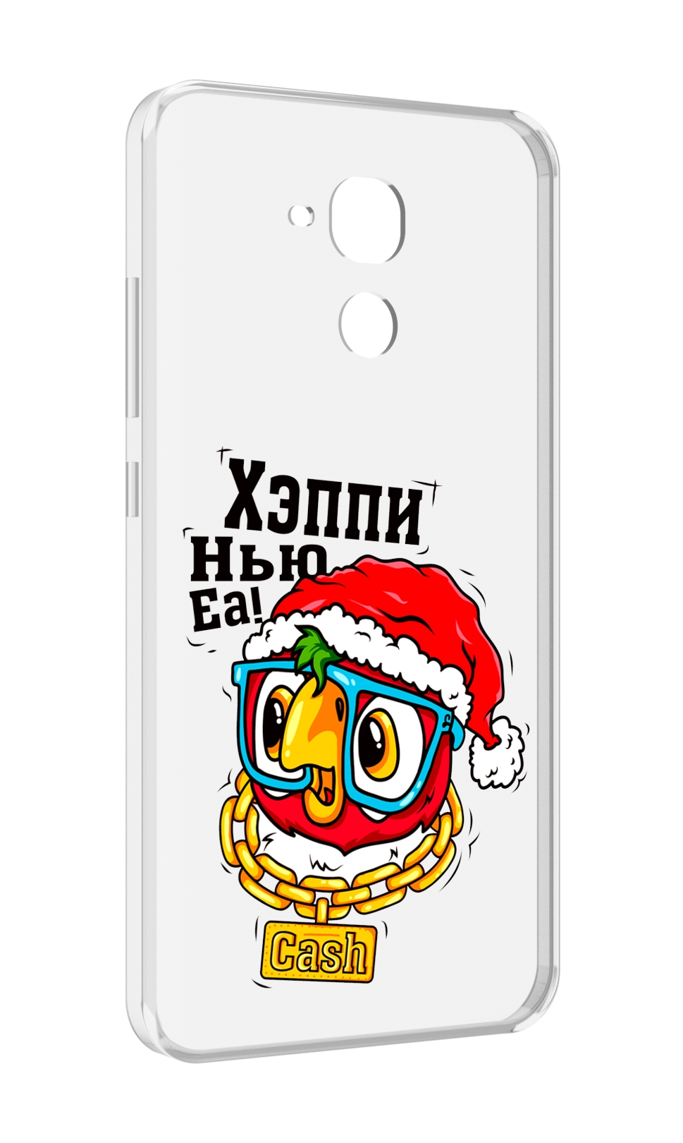 

Чехол MyPads Хэппи нью еа для Huawei Honor 5C/7 Lite/GT3 5.2, Прозрачный, Tocco
