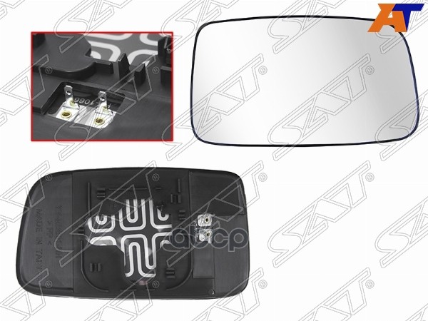 

Стекло Зеркала Mitsubishi Lancer 03-10 Rh (Правый) С Обогревом Sat Арт. St-121-0118