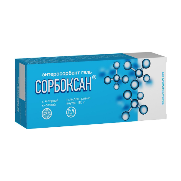 

Энтеросорбент гель Сорбоксан, 180 г