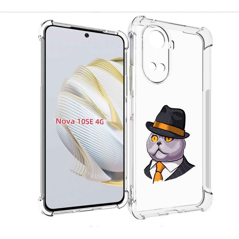 

Чехол MyPads британец для Huawei Nova 10 SE, Прозрачный, Tocco