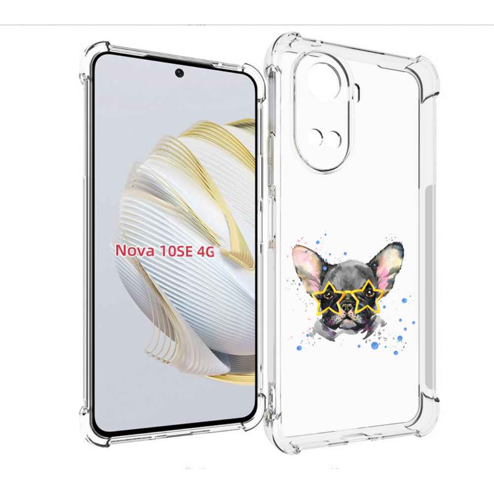 

Чехол MyPads буля в очках для Huawei Nova 10 SE, Прозрачный, Tocco