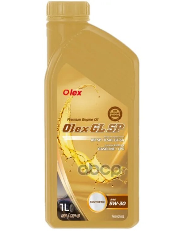 Моторное масло olex super 5w30 sp/gf-6a 1л