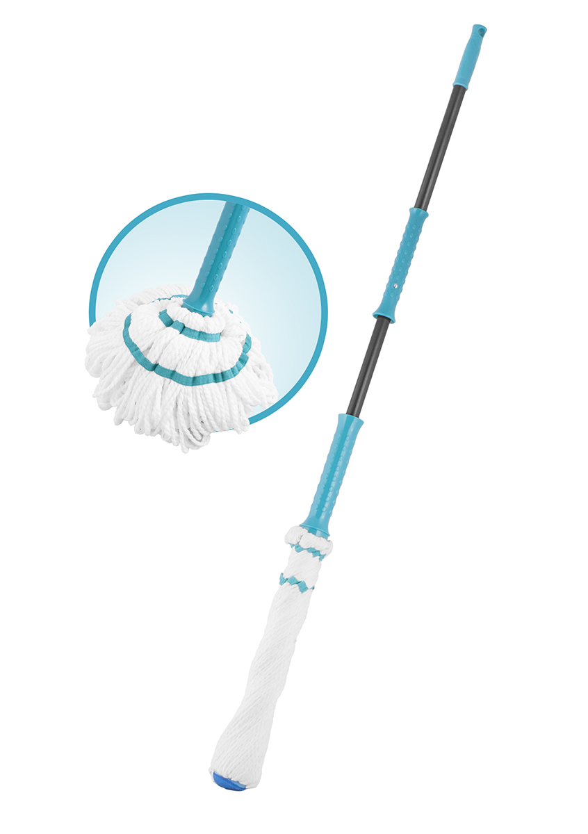 фото Швабра miley twist mop c микрофиброй, 115см (100-103)