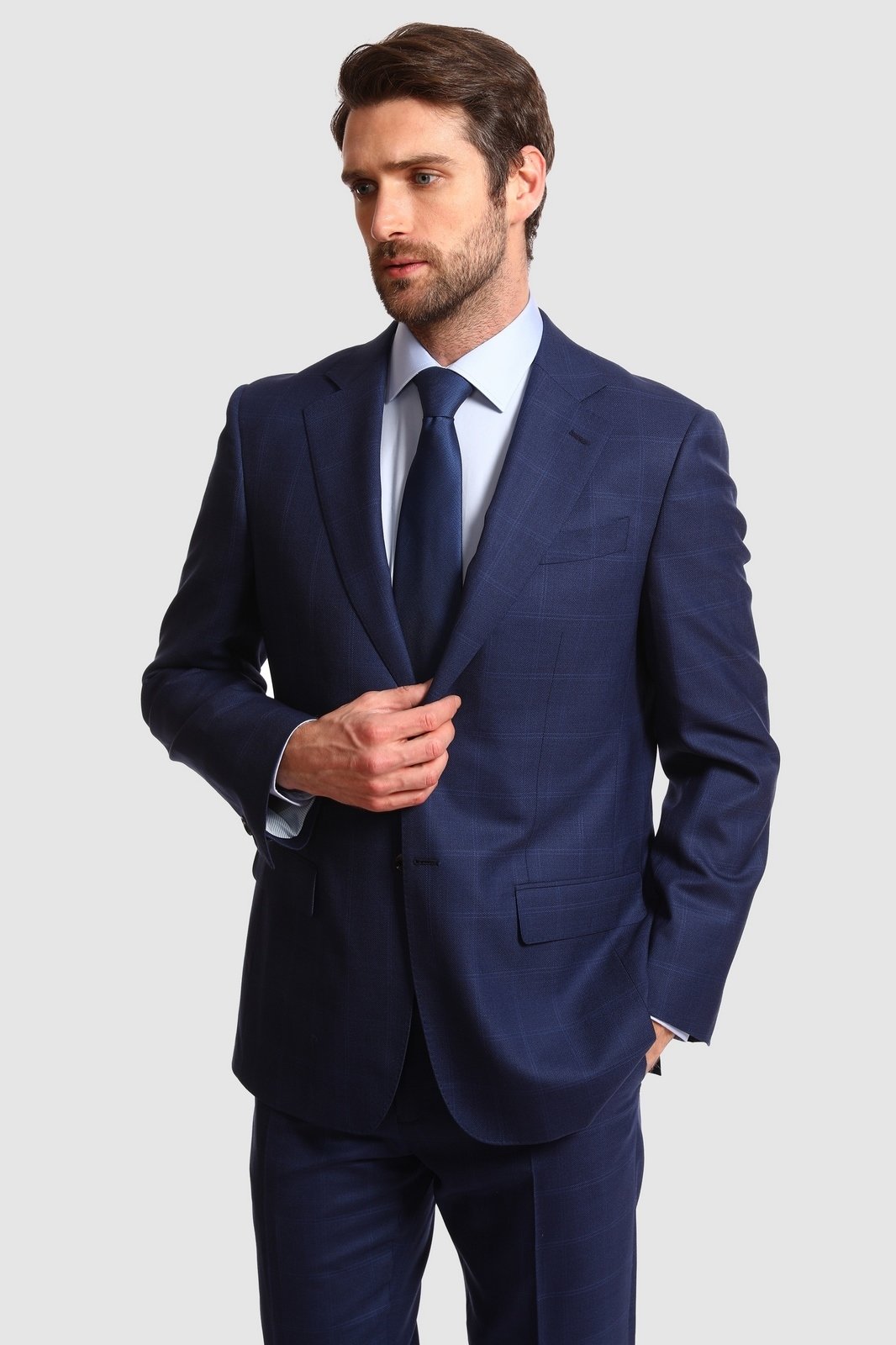 

Пиджак мужской Kanzler 20S-SPR/BL7/F/1 синий 58-60/176, 20S-SPR/BL7/F/1