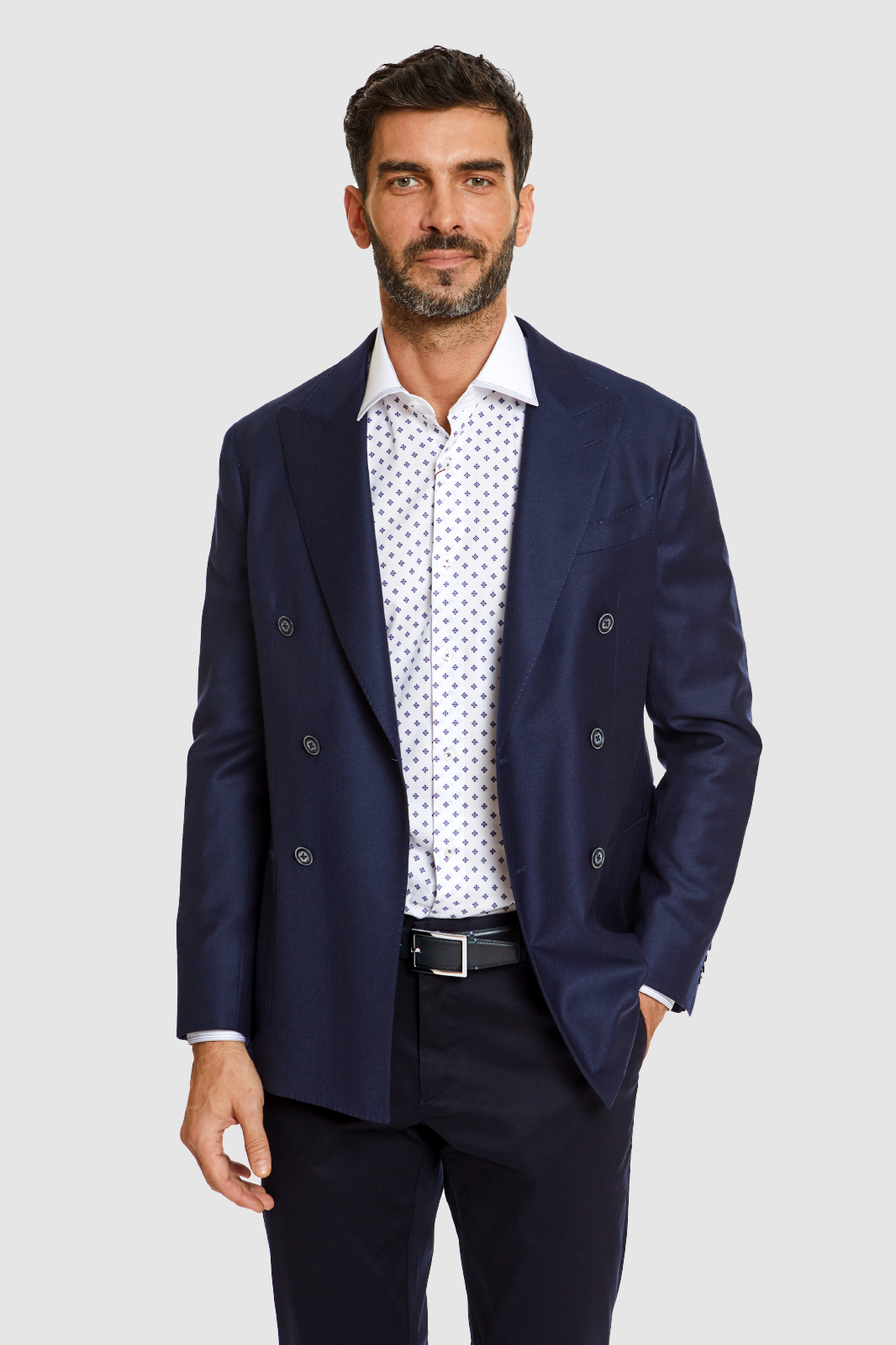 Пиджак мужской Kanzler 20W-JL/LE4/F/1 синий 58-60/176