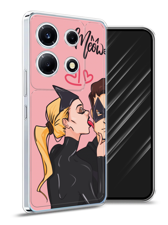 

Чехол Awog на Infinix Note 30 VIP "Kiss of Cat Woman", Розовый;черный;бежевый, 3104750-1