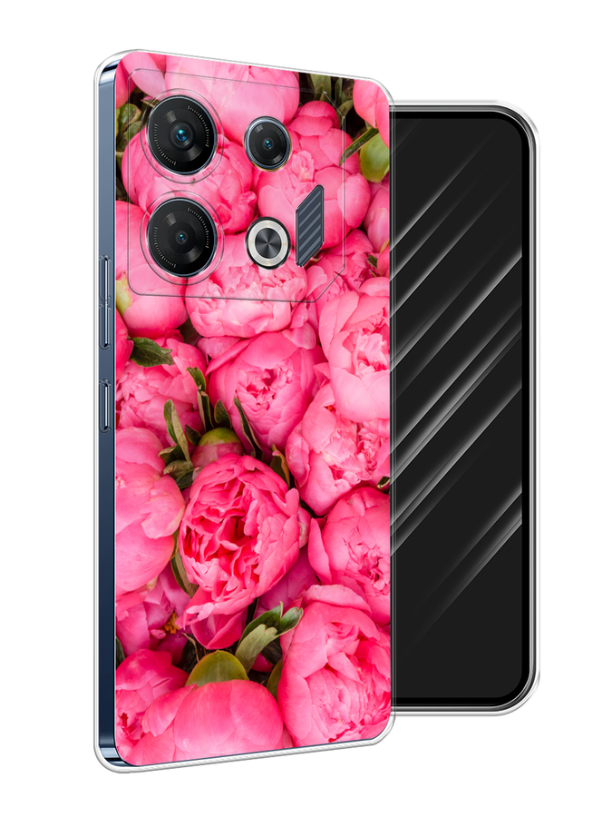 

Чехол Awog на Infinix GT 10 Pro "Прекрасные пионы", Разноцветный, 3104850-1