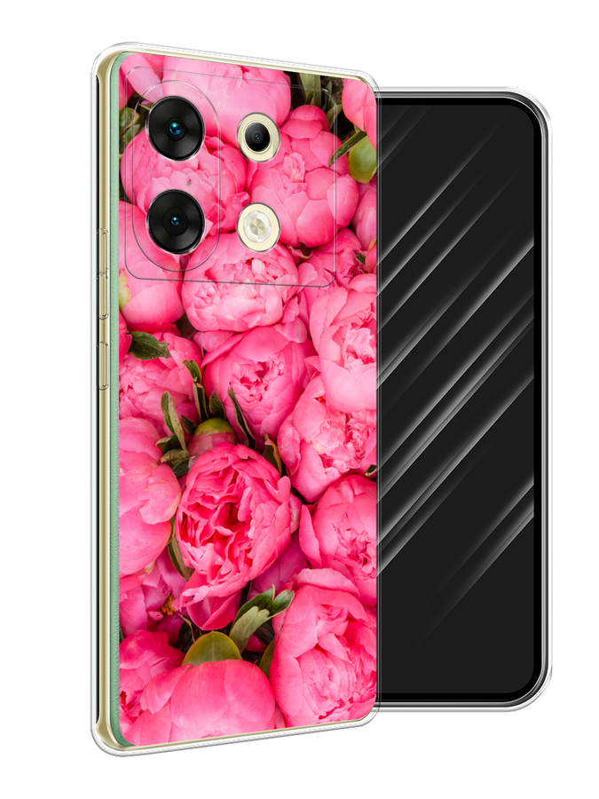 

Чехол Awog на Infinix Zero 30 5G "Прекрасные пионы", Разноцветный, 3104950-1