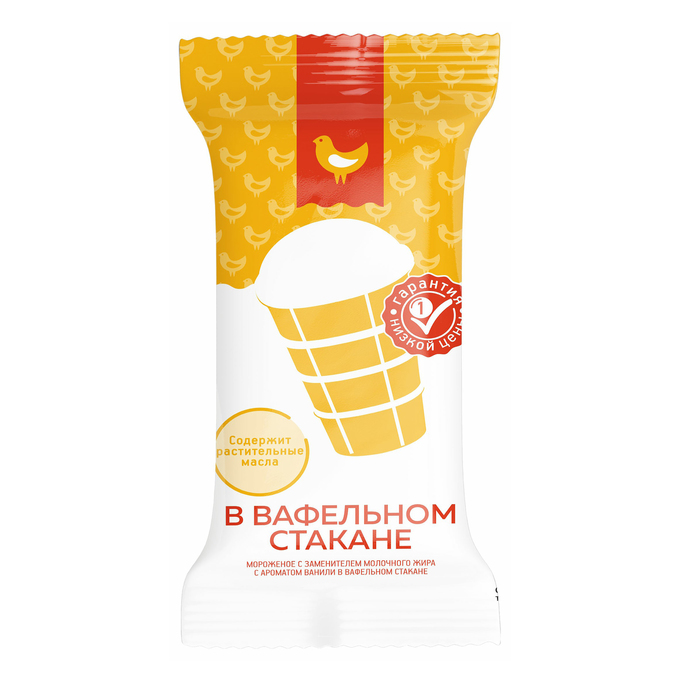 

Мороженое молочное ТФМ ванильное в вафельном стаканчике 70 г