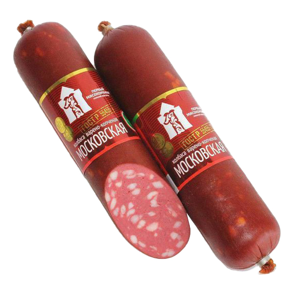 

Колбаса варено-копченая Первый Мясокомбинат Московская категория А