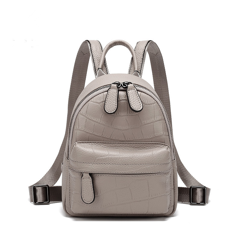 

Рюкзак женский NoBrand M01232109-10 бежевый, 22х18х10 см, M01232109-10