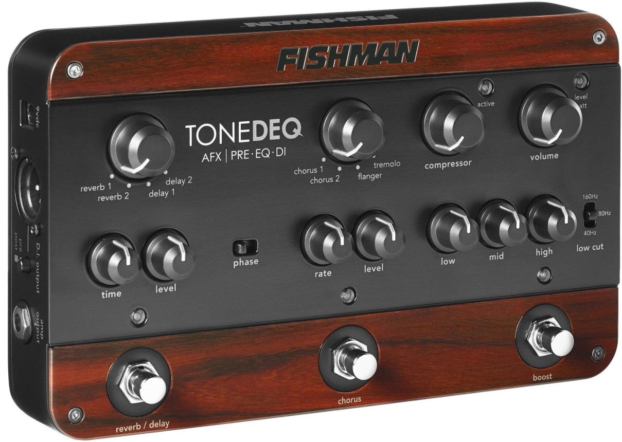 

Гитарный предусилитель с эквалайзером Fishman PRO-DEQ-AFX, PRO-DEQ-AFX