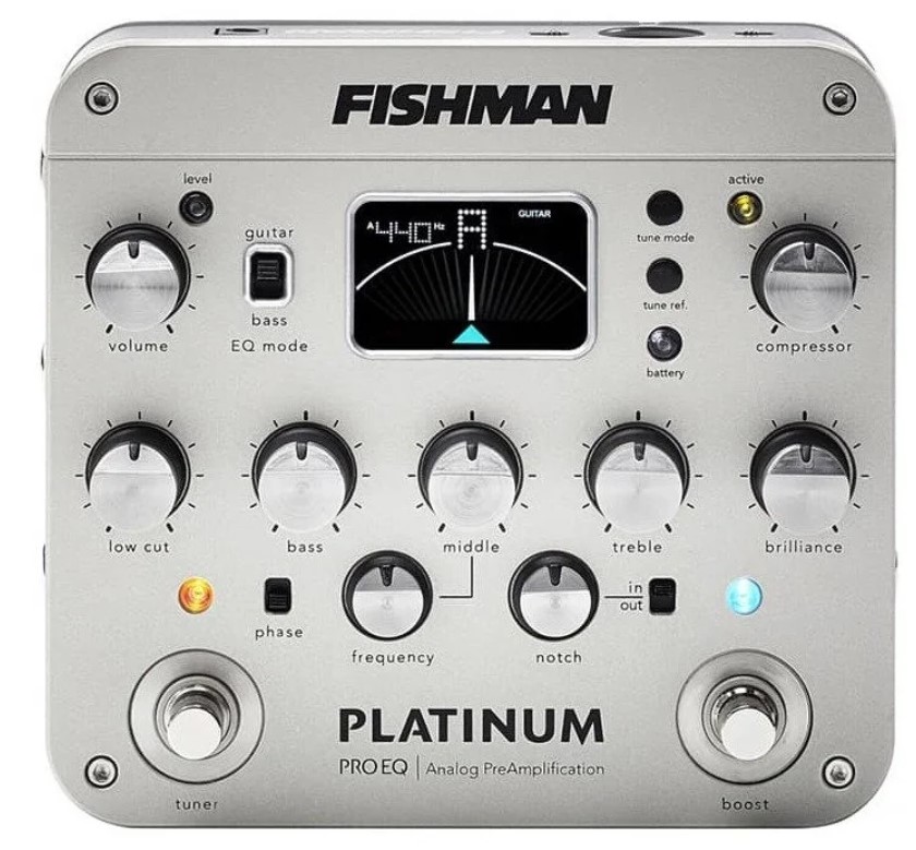 

Предусилитель гитарный со встроенным эквалайзером Fishman PRO-PLT-201, PRO-PLT-201