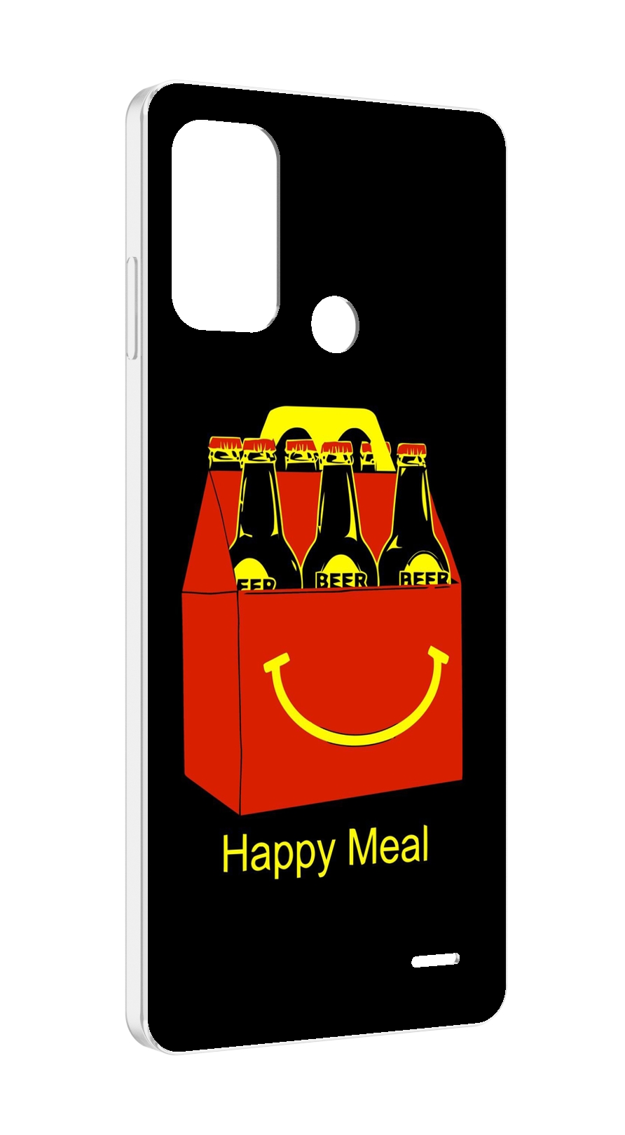 

Чехол MyPads Happy Meal для ZTE Blade A52, Прозрачный, Tocco