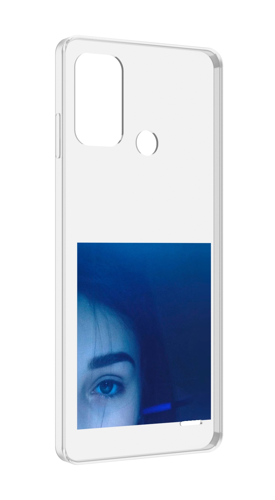 

Чехол MyPads Hate Love face для ZTE Blade A52, Прозрачный, Tocco
