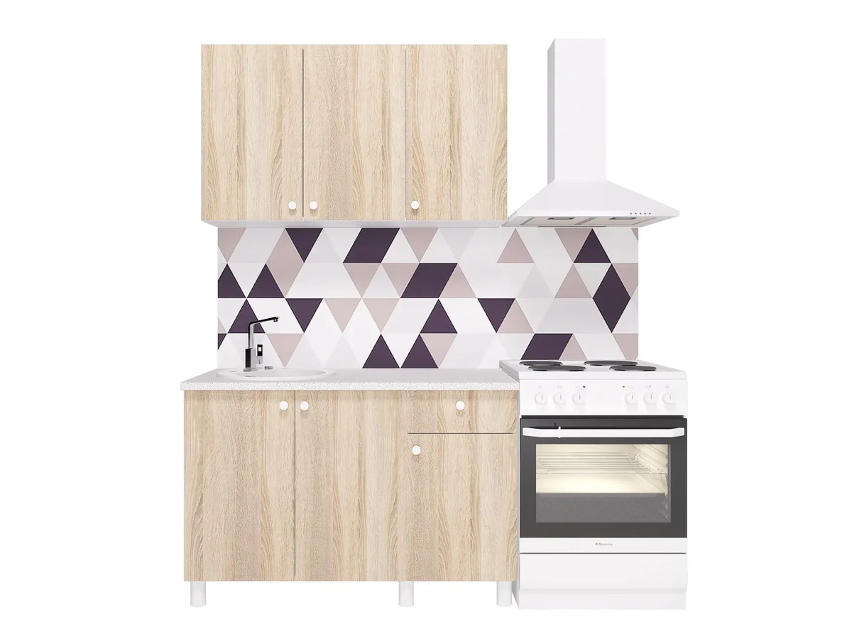 Кухня Point Лайм Мебель 120 сонома