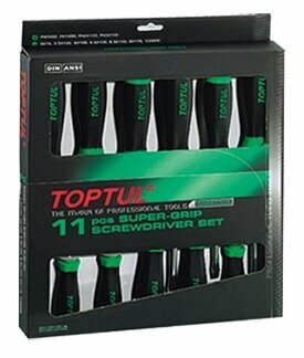 

Набор отверток TOPTUL (GAAE1101) 11 предметов