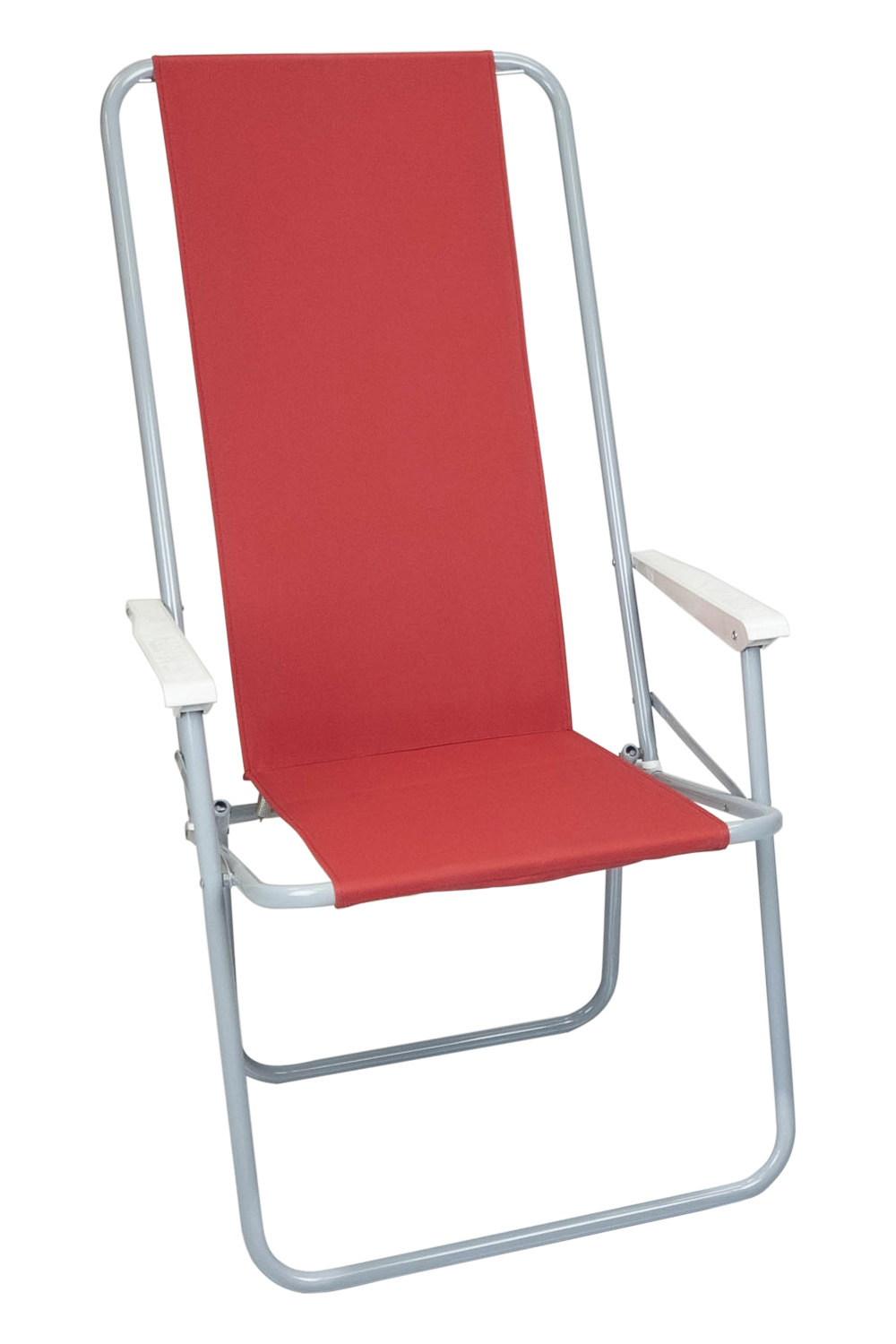 Кресло Мебек Стандарт с высокой спинкой красное