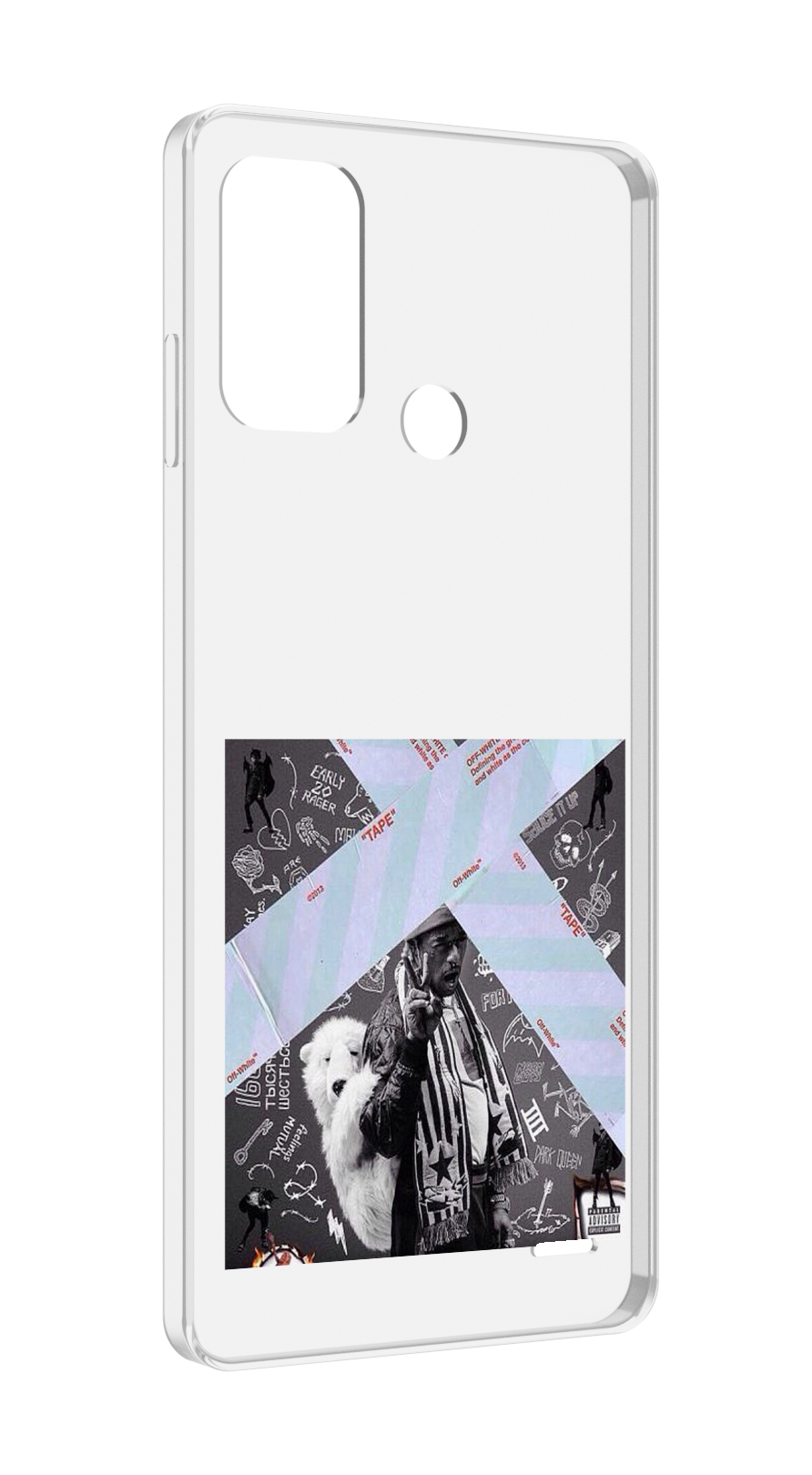 

Чехол MyPads Lil Uzi Vert - Luv Is Rage 2 для ZTE Blade A52, Прозрачный, Tocco