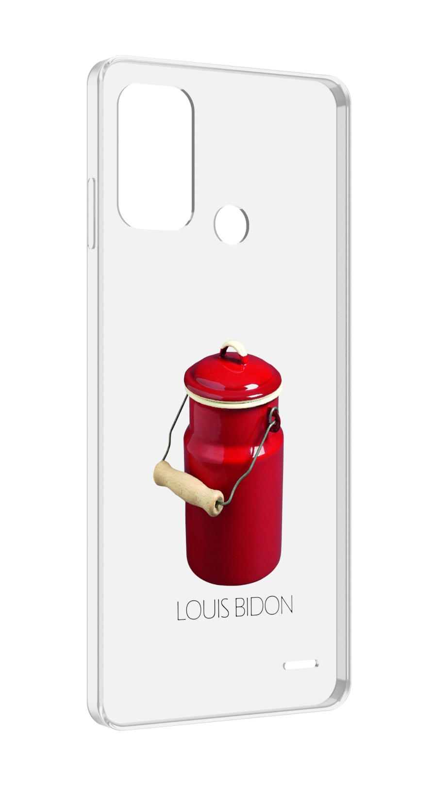 

Чехол MyPads Louis-bidon для ZTE Blade A52, Прозрачный, Tocco