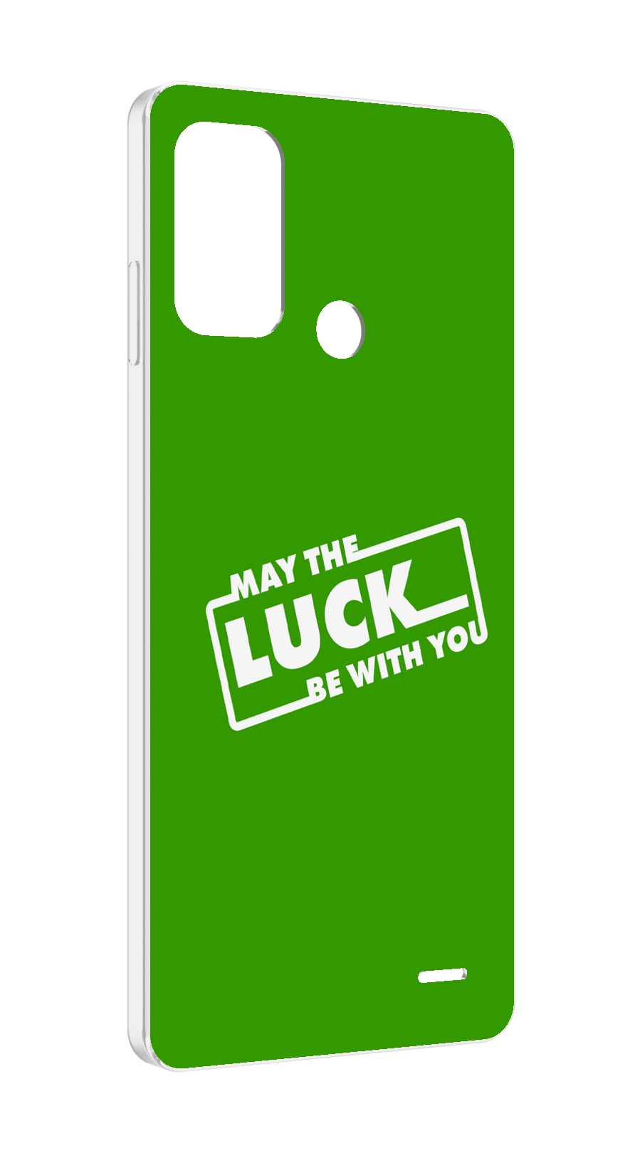 

Чехол MyPads Luck green для ZTE Blade A52, Прозрачный, Tocco