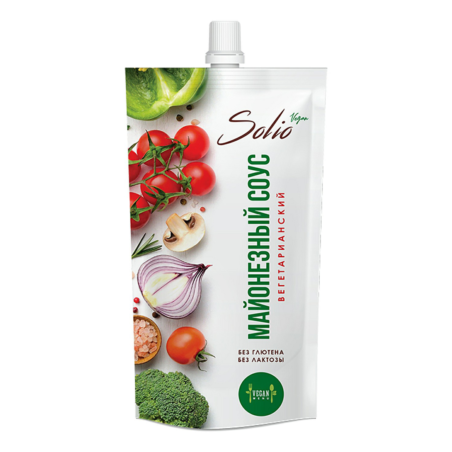 Майонезный соус Solio вегетарианский 50,5% 200 мл
